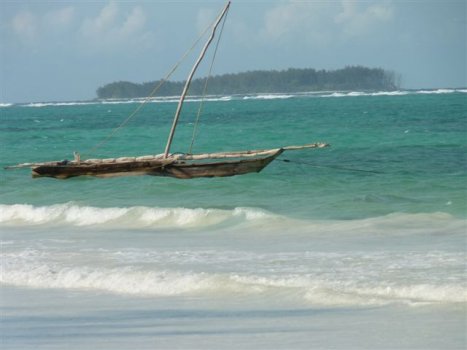 Family Steendam-Buys relaxen op Zanzibar