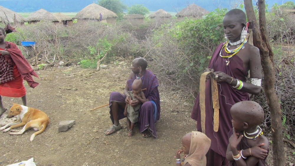 Bezoek dorp Maasai gids Tanzania