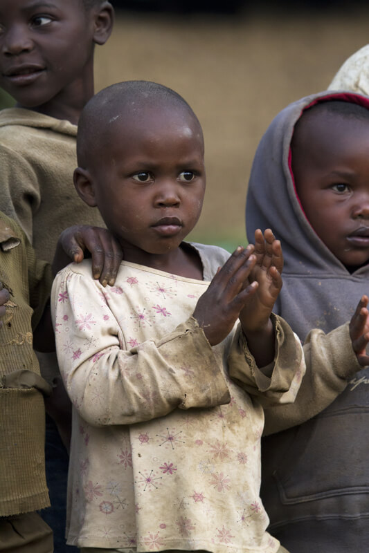 Kinderen in Uganda