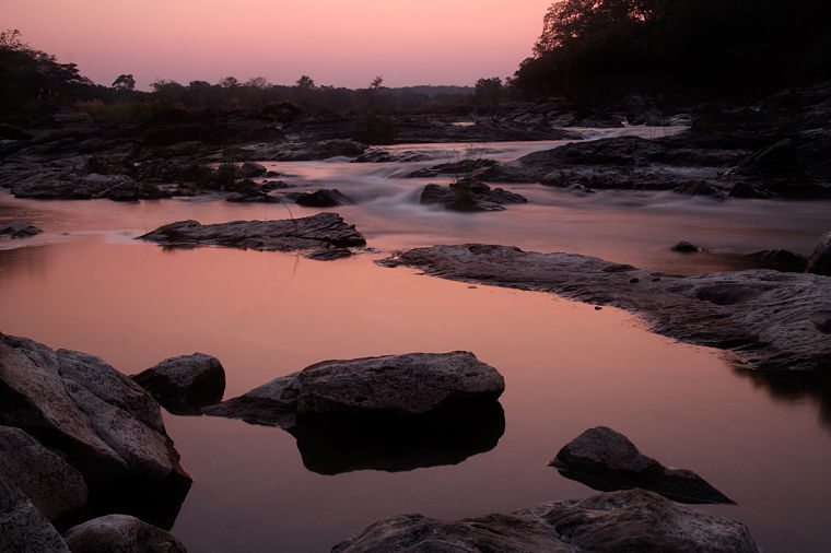 Bua river in Nkhotakota Wildlife Reserve Malawi