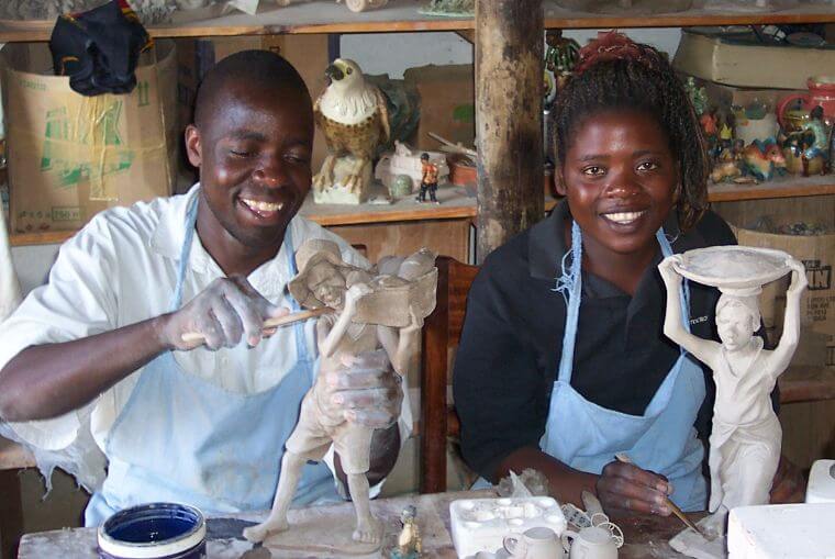 Dedza Pottery traditioneel aardewerk Malawi