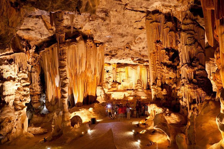 Cango Caves in Oudtshoorn Zuid Afrika