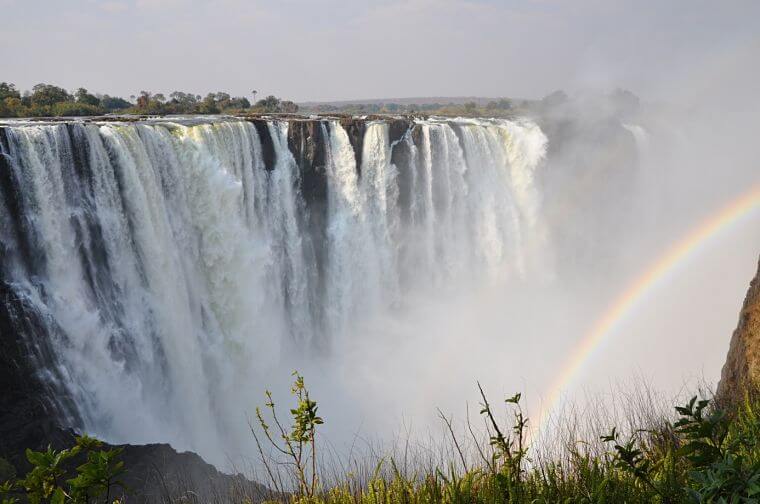 Victoria watervallen Zambia
