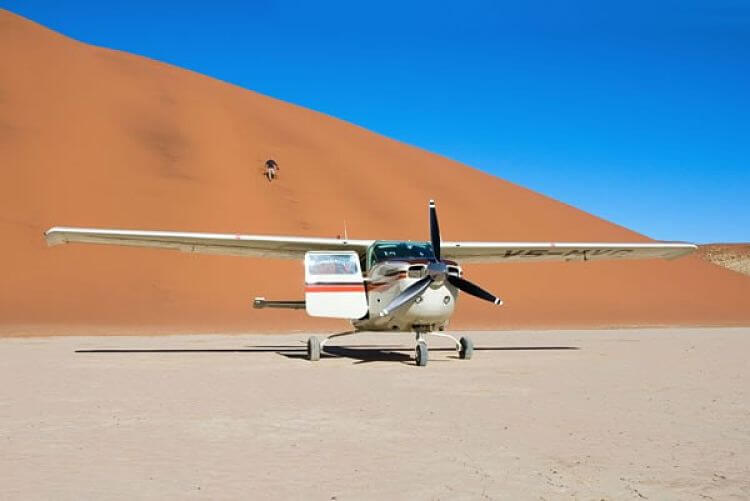Exclusieve fly in safari in Namibië