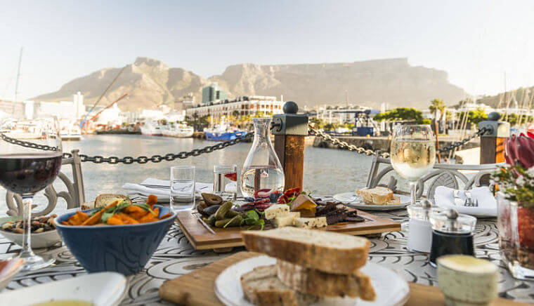 Victoria & Alfred Ginja restaurant Kaapstad Zuid-Afrika (@Newmark Hotels Reserves Lodges)