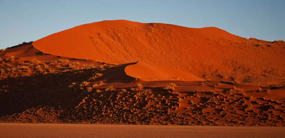 Sossusvlei zandduinen Namibië
