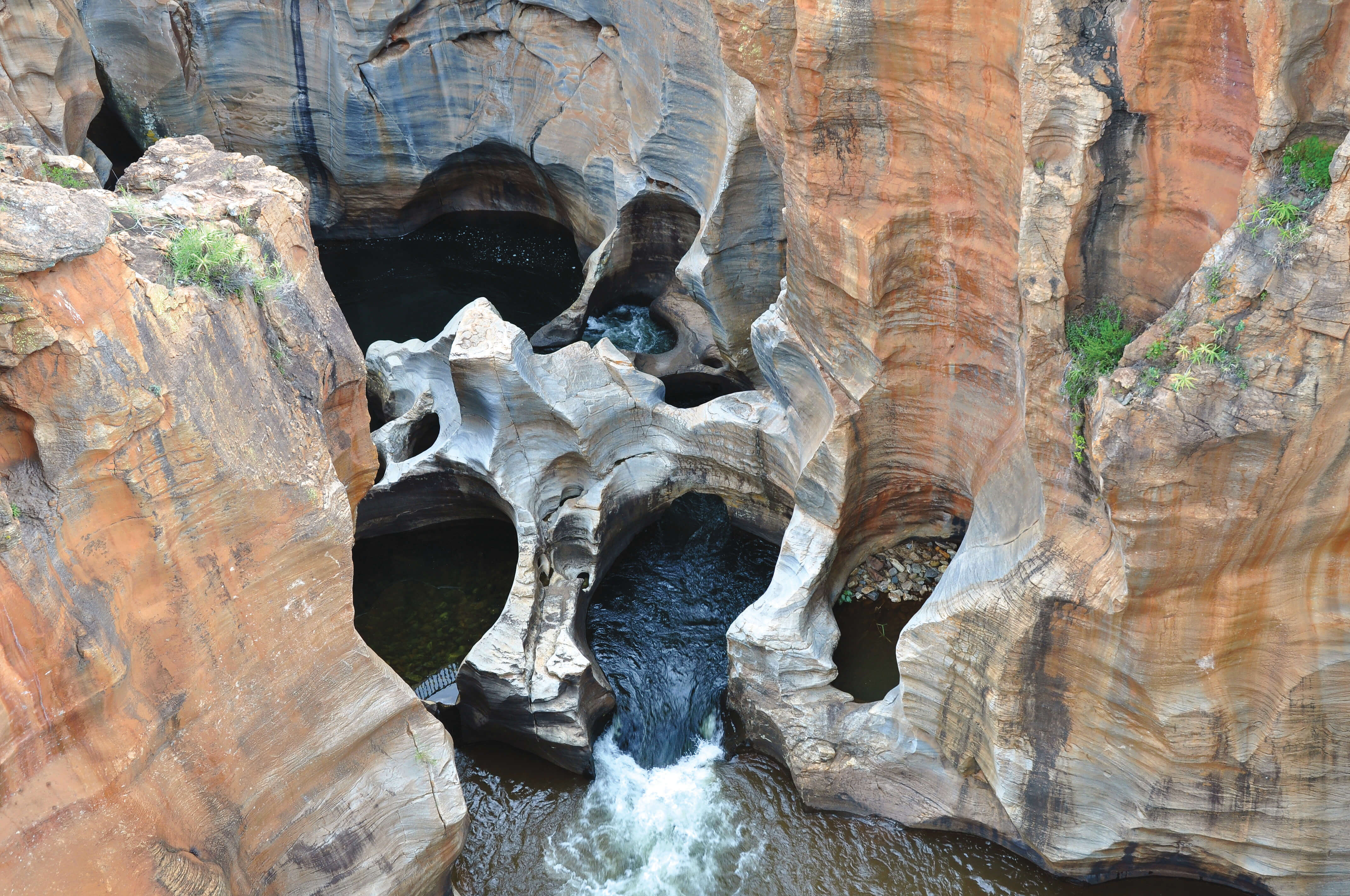 Bourke's Luck Potholes Panorama route Zuid-Afrika