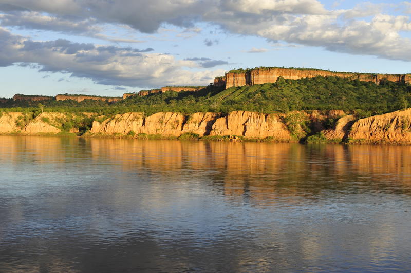 Kliffen in Gonarezhou National Park Zimbabwe