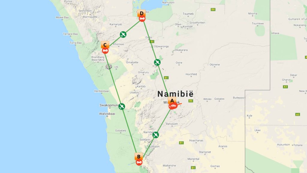 Ongerept Namibie rondreis - 10 dagen