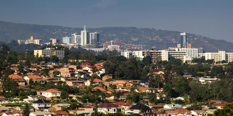 Overzicht Kigali Rwanda