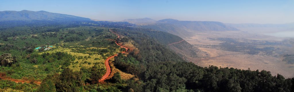 Uitzicht Ngorongoro Crater, Tanzania