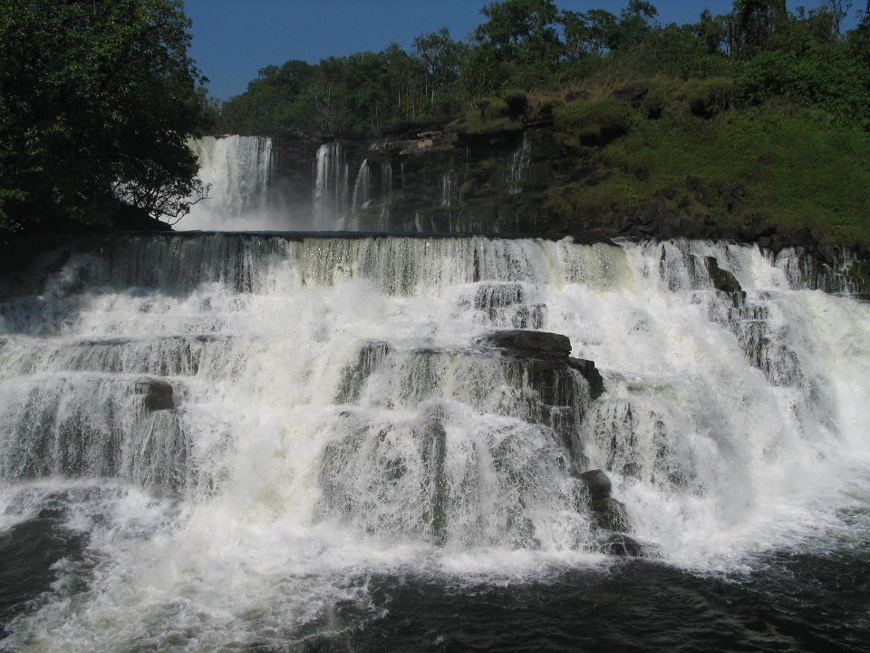 Kabwelume Falls northern Zambia