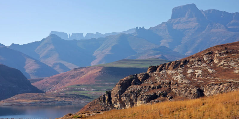 Ukhahlamba Mountains Drakensbergen Zuid-Afrika