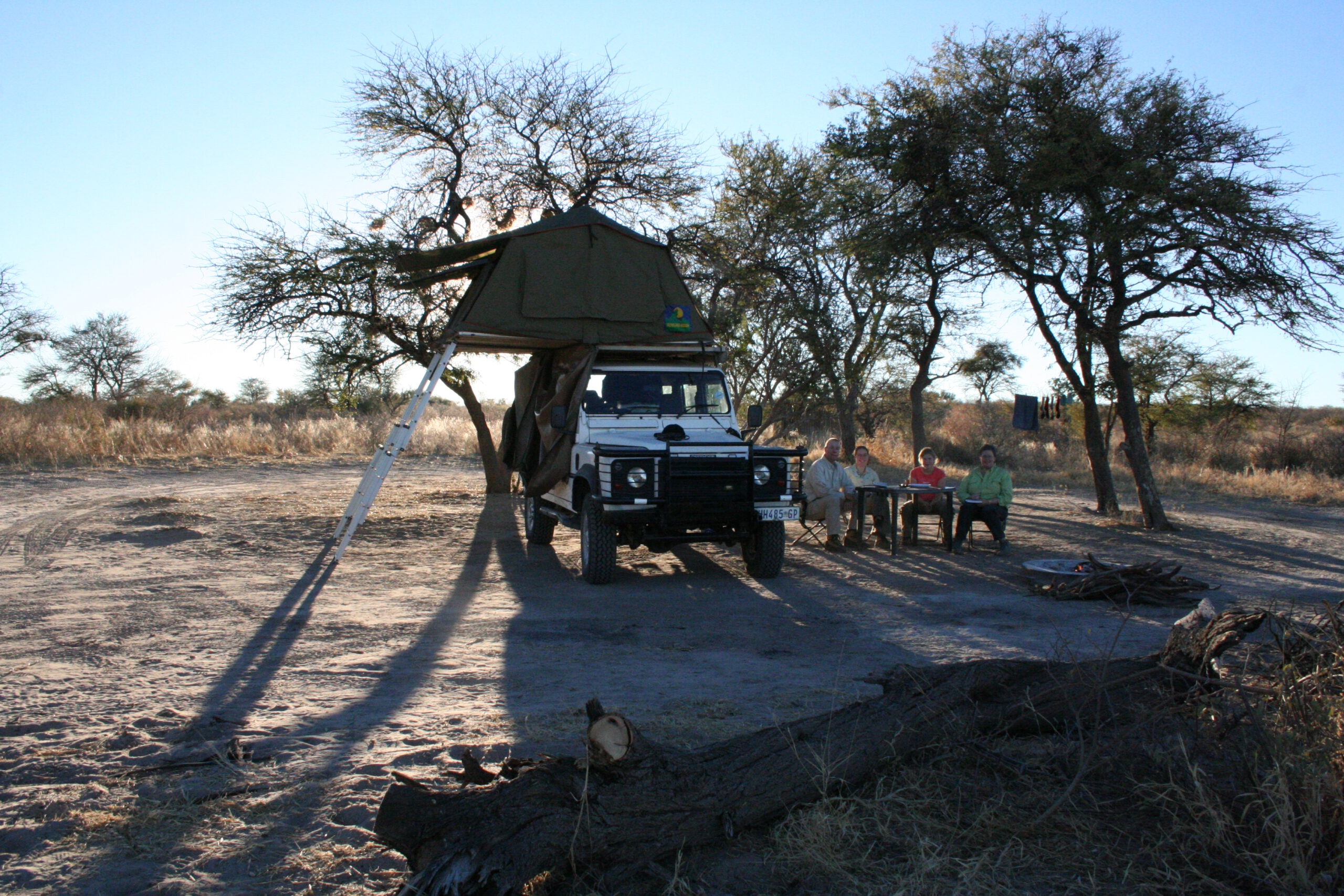 Passarge Valley in Central Kalahari Game Reserve Botswana