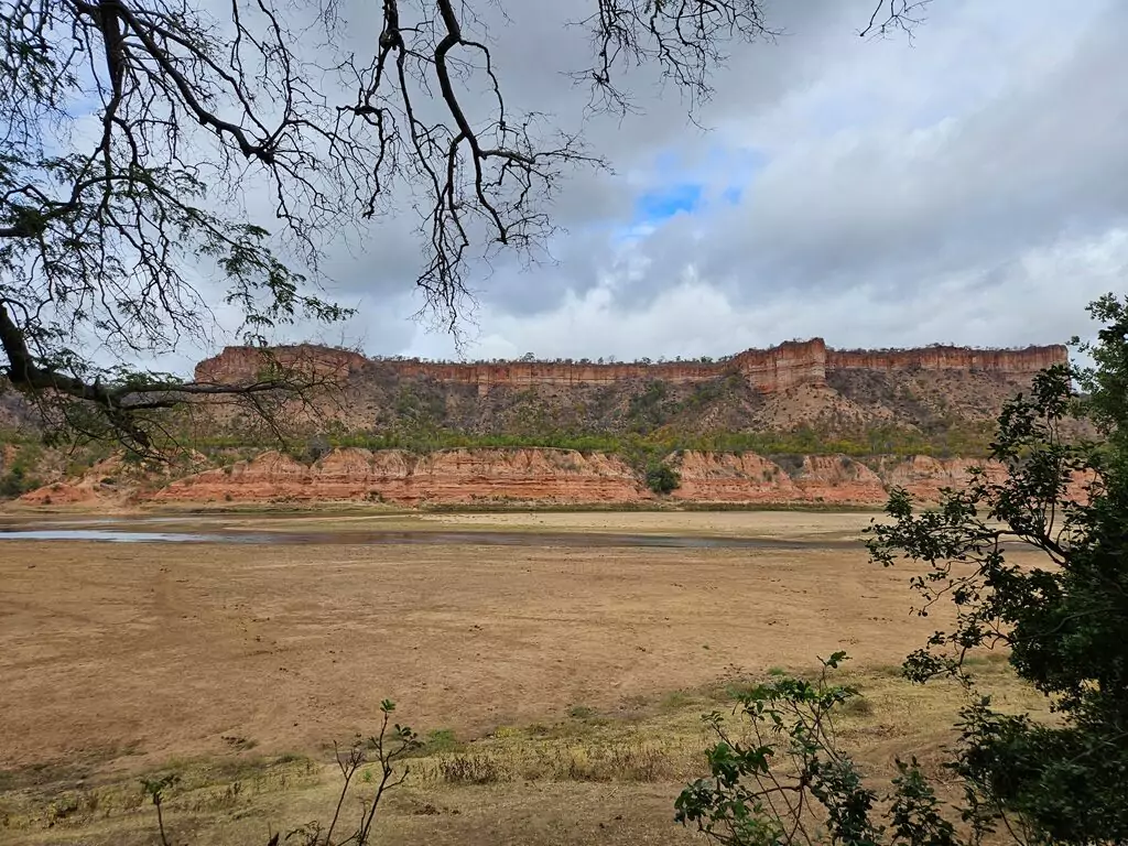 Chilojo cliffs in Gonarezhou National Park Zimbabwe